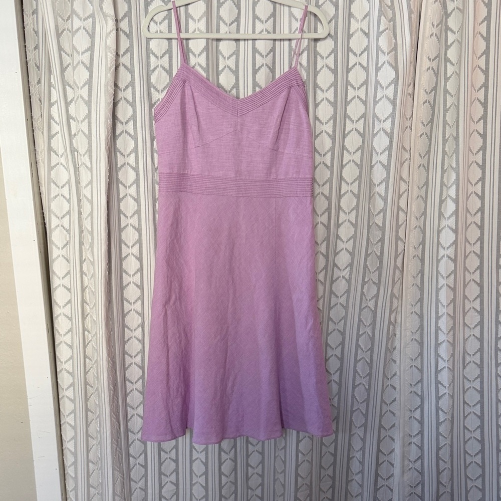 LOFT Light Purple Midi Dress